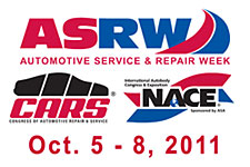 ASRW NACE CARS Oct. 5-8, 2011