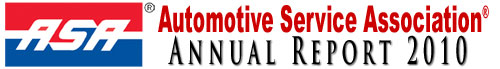 Automotive Service Association&reg; Annual Report 2010