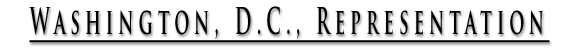 Washington, D.C., Representation